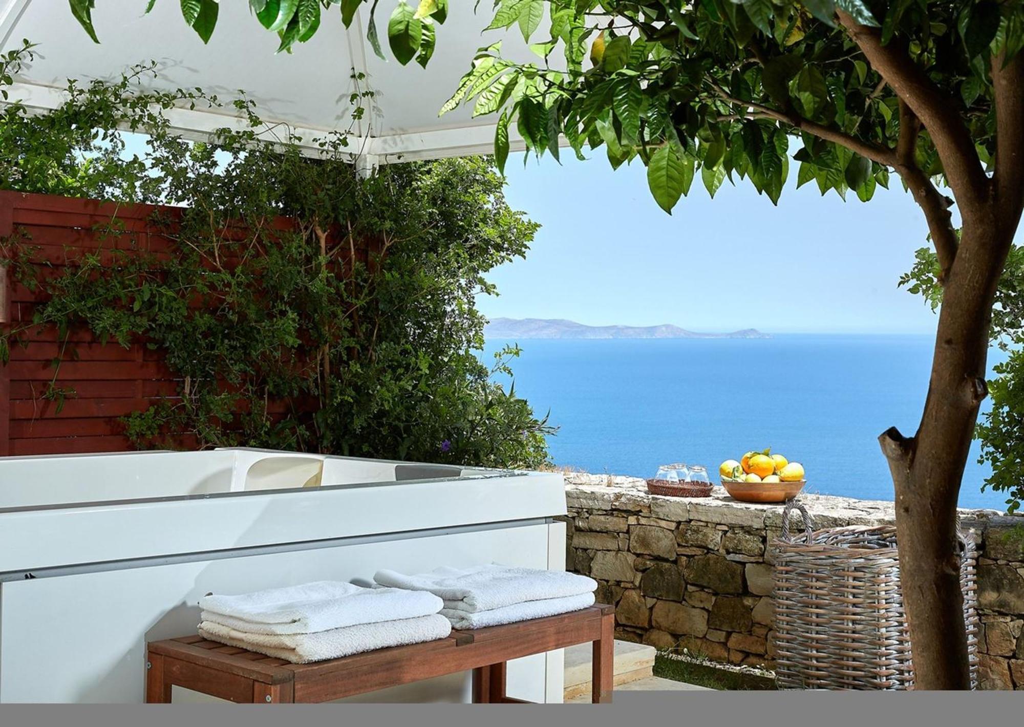 Villa Vollard With Amazing View Pool Iraklio Exterior foto