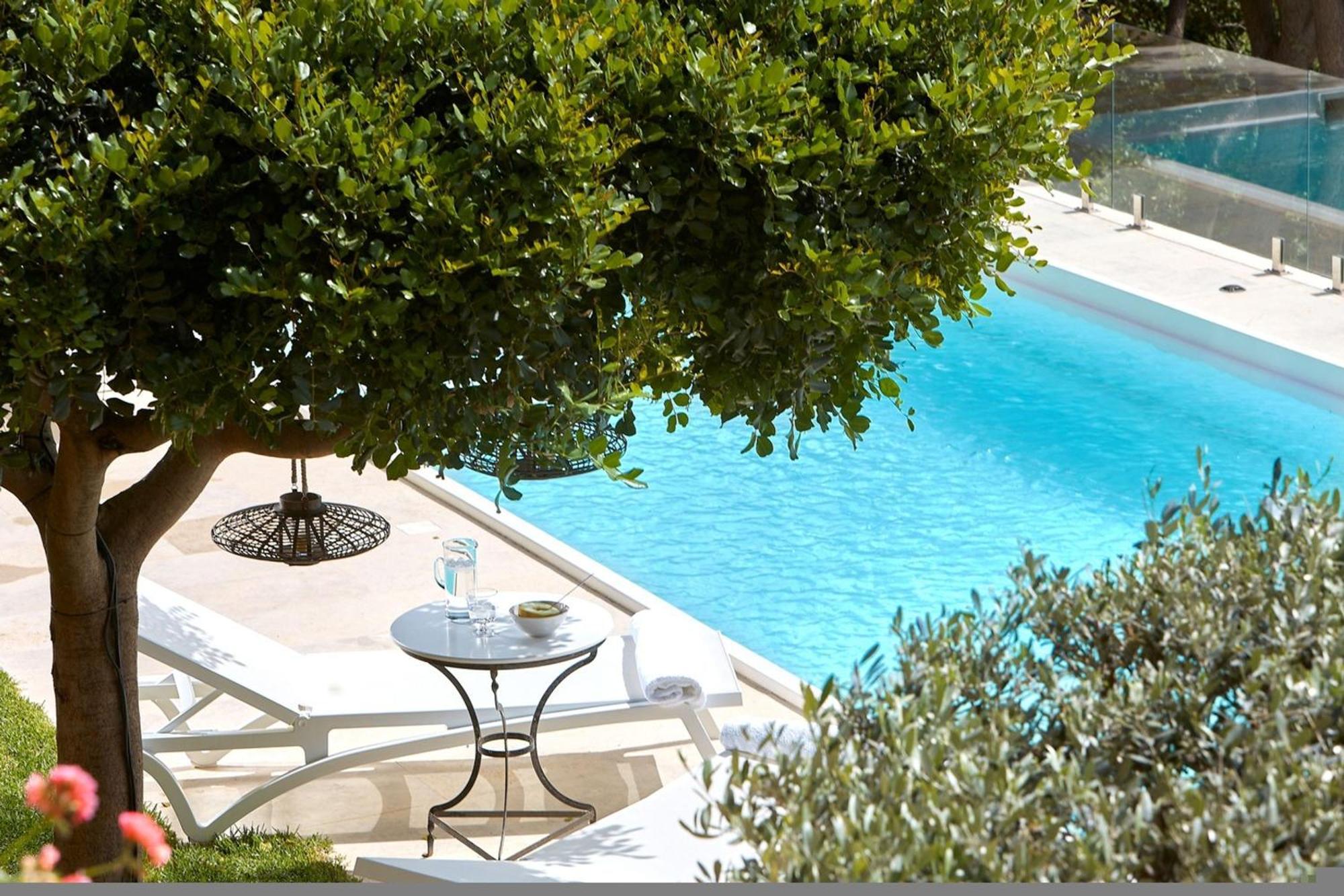 Villa Vollard With Amazing View Pool Iraklio Exterior foto