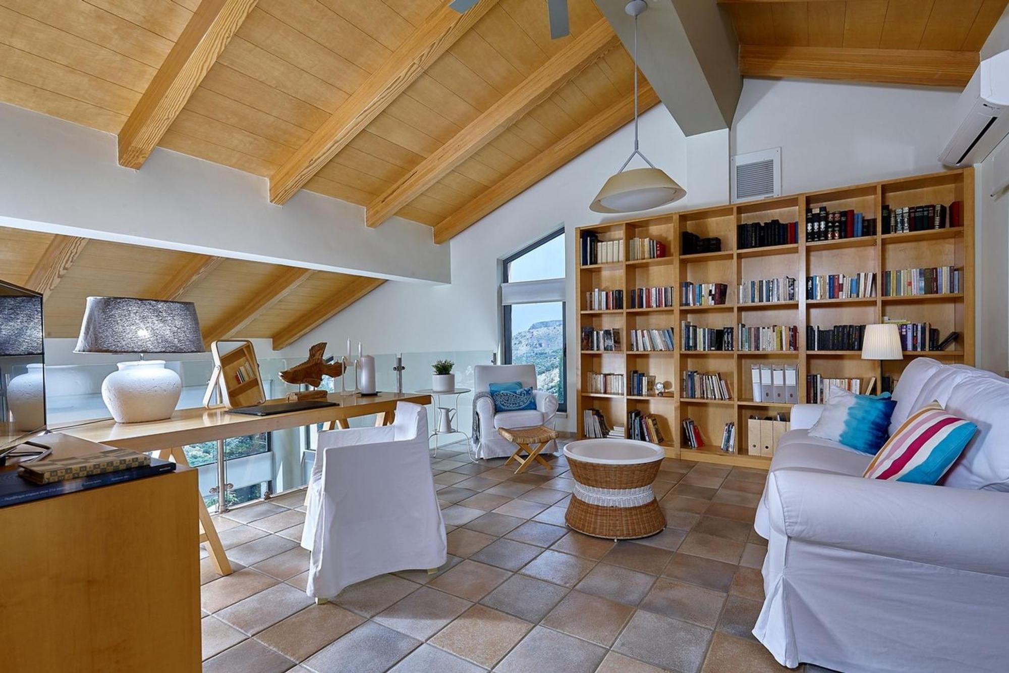 Villa Vollard With Amazing View Pool Iraklio Exterior foto