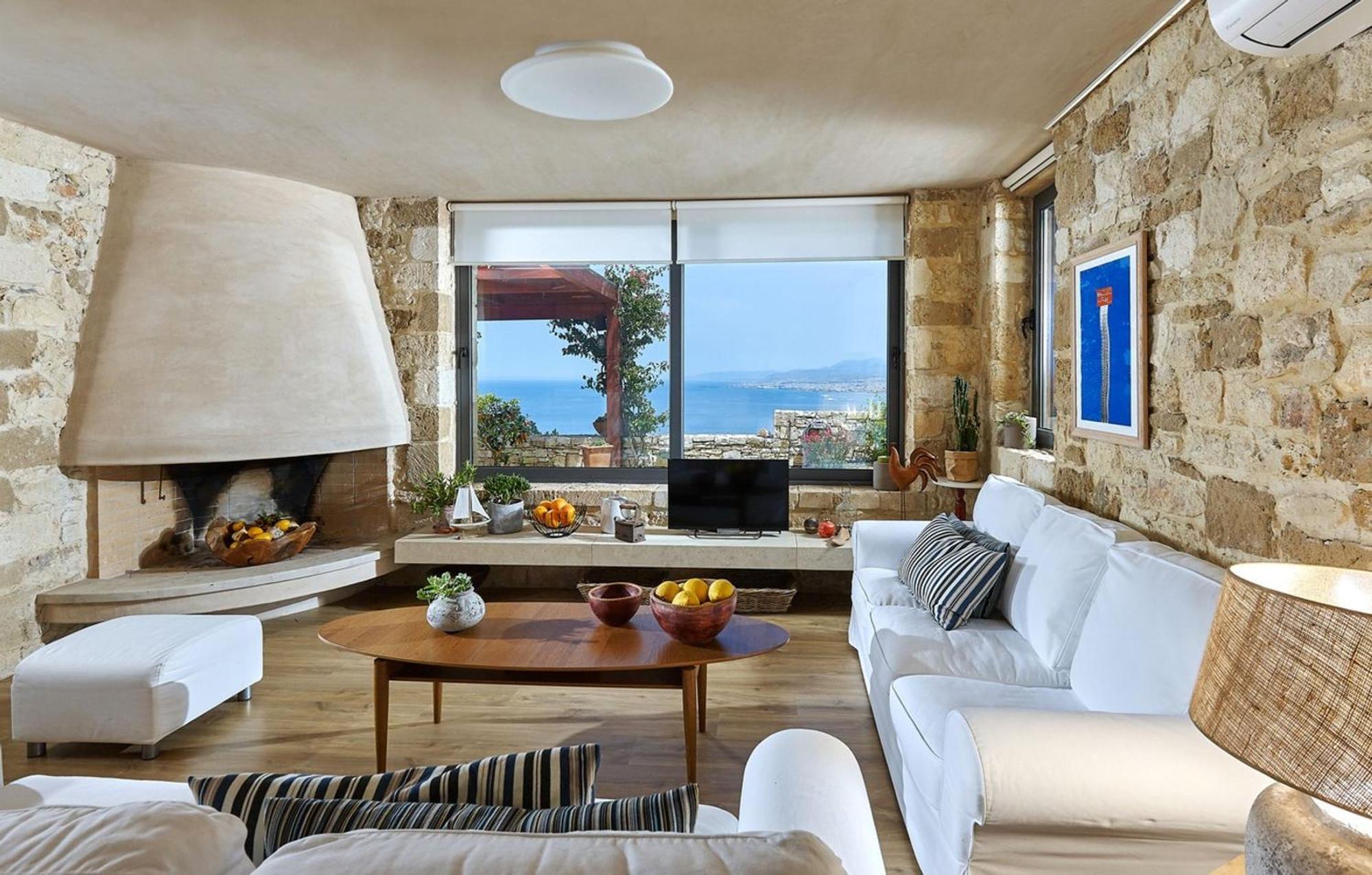 Villa Vollard With Amazing View Pool Iraklio Exterior foto