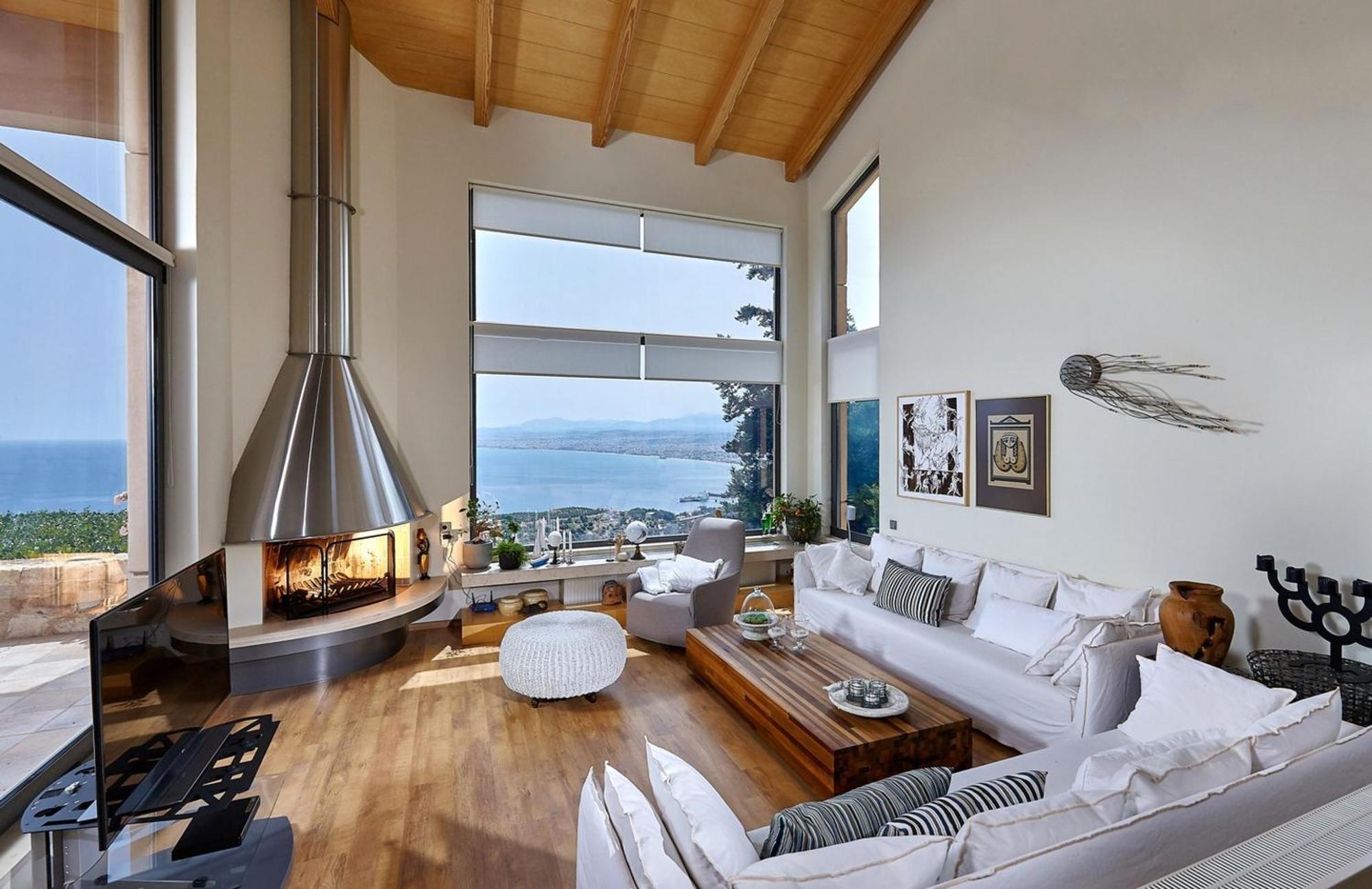 Villa Vollard With Amazing View Pool Iraklio Exterior foto