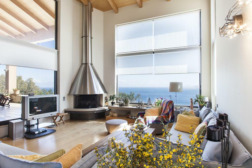 Villa Vollard With Amazing View Pool Iraklio Interior foto