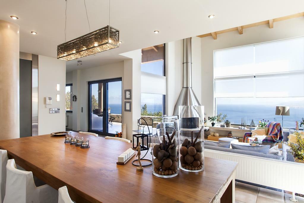 Villa Vollard With Amazing View Pool Iraklio Interior foto