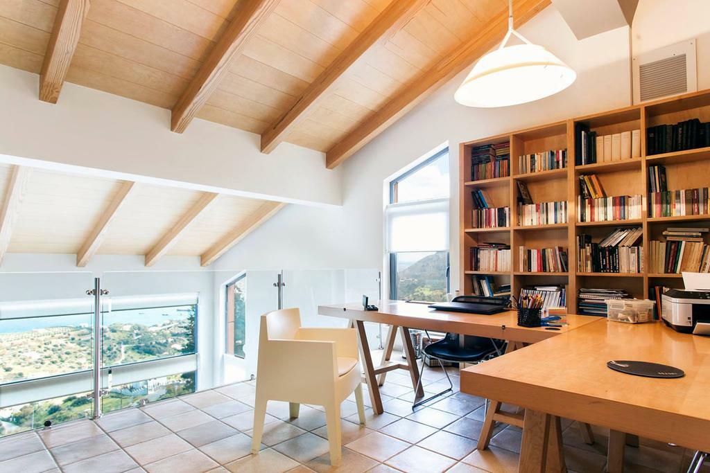 Villa Vollard With Amazing View Pool Iraklio Interior foto