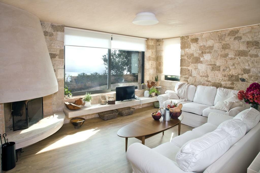 Villa Vollard With Amazing View Pool Iraklio Interior foto