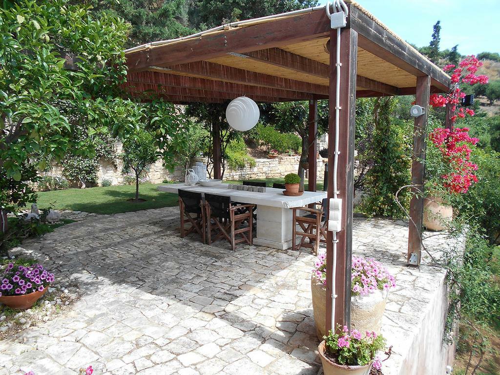 Villa Vollard With Amazing View Pool Iraklio Exterior foto