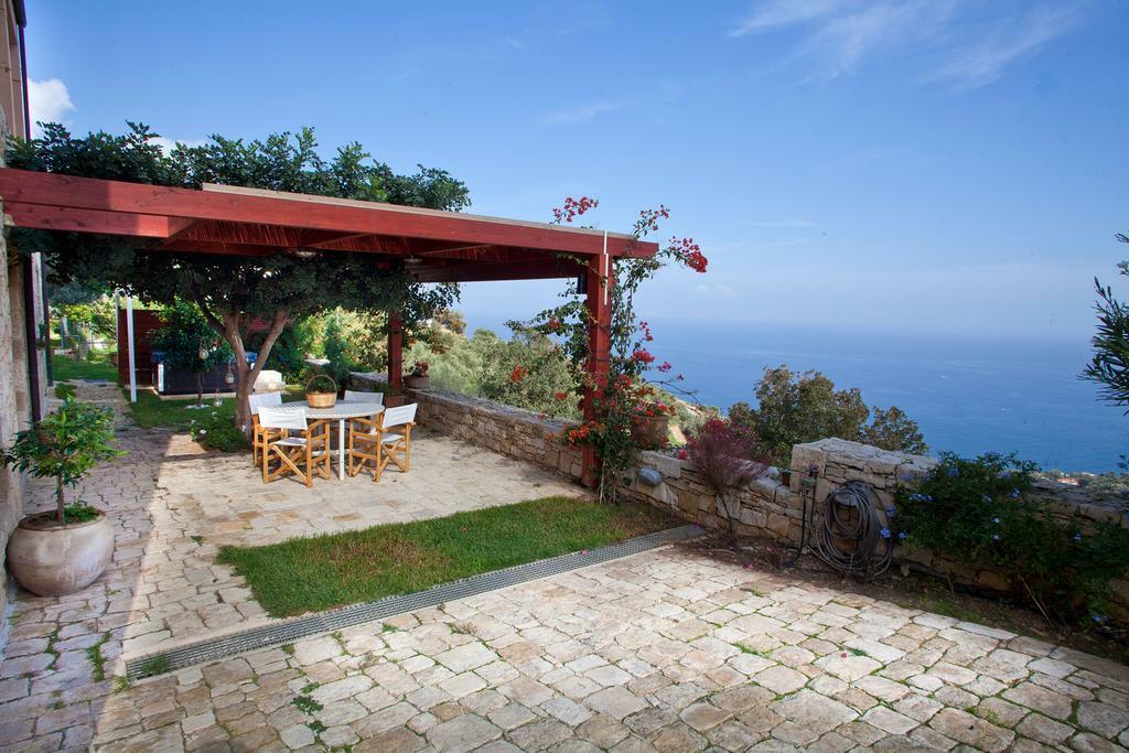 Villa Vollard With Amazing View Pool Iraklio Exterior foto