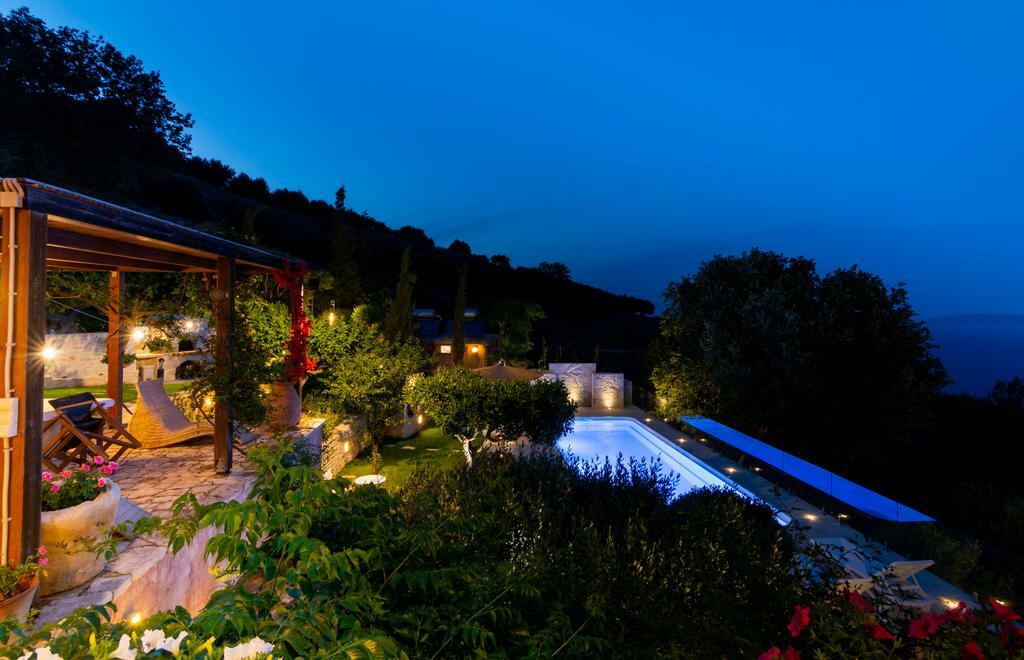 Villa Vollard With Amazing View Pool Iraklio Einrichtungen foto